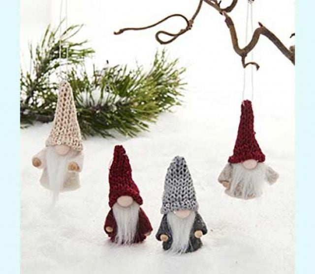 Pair of Tomte Ornaments, Assorted