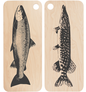 Nordic Salmon/ Pike Cutting and Serving Board