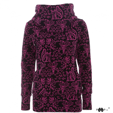 HALLA hoodie, Mielikki, purple