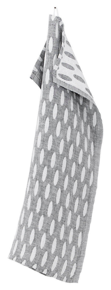 HELMI Towel Grey- White