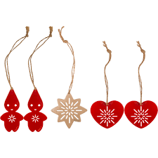 Metal Ornament Set